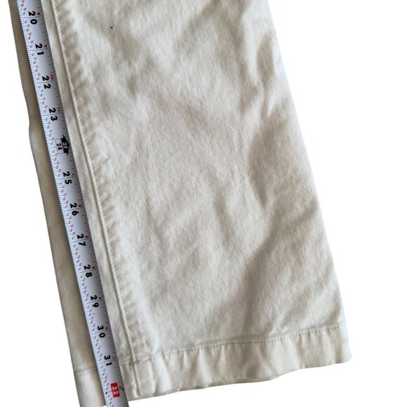 GAP Long and Lean White Denim Bootcut Jeans Size 27 - Picture 5 of 10